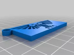 FOR THE EMPEROR!!! warhammer 40k keychain