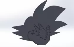 Goku Head Joystick Topper