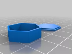 Hexagonal Prism Box