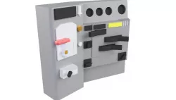 HO Scale Interior - Locomotive Cab Fixtures