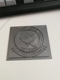 Hull Seals Printable Patch, DW2