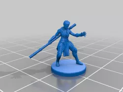 Human Monk Miniature