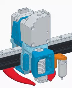 Hypercube BLV Fusion - 2020 + Linear rail X+Y axis conversion 