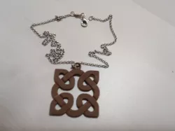 Knot variations ( 1 of X ) ... pendant and earring