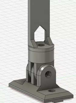 Led strip mount to 2020
