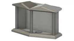 Lithophane Monument / 2 Photos / No Support