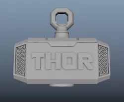 Mjolnir Dog Tag