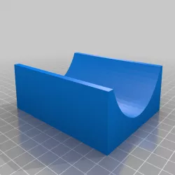 Model Rocket Body Tube Sanding Blocks