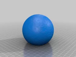 Moon Lithophane Lamp