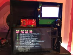 Multi Inferface for 7 inch Raspberry Touchscreen/Display and Ender 3 Stock Display