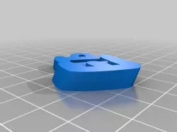 My Customized iamburny's v2  Text - ELI-GOOD Keyring / Keyfob