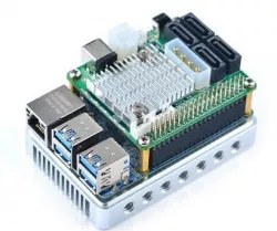 NanoPi M4 DiskStation / SATA NAS / Up to 56 TB Network Storage!