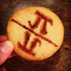 Pi Day Cookie Cutter/Stamp - Eat 2π Worth of Cookie!