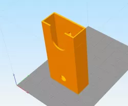 Pistol grip RC transmitter wall hanger