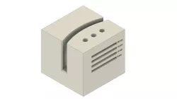 Plastic string maker cube