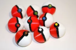 Pokemon Ball - easy to print and build