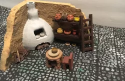 Pottery Kiln with Accessories