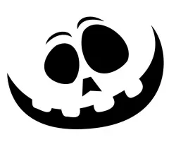Pumpkin Face - Stencil