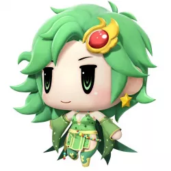 Rydia Chibi From Final Fantasy IV