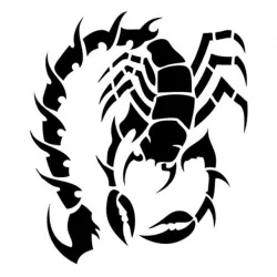 scorpion stencil 2