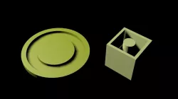 Silicone moulds to make washer rings and bushing