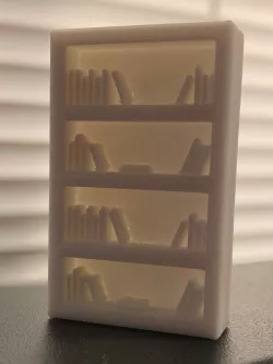 Simple Mini D&D Tall Bookshelf