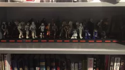 Star Wars Figure Display Stand IKEA Billy Book Case