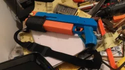 The ScatterShot BETA version (a foam half dart blaster)