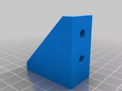 Tough corner bracket for 2040 profile and M5 screws