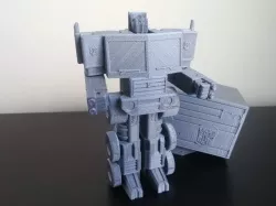 Transformable Optimus Prime (single print, no support material)