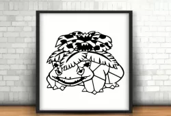 Venusaur pokemon decoration (no support needed)