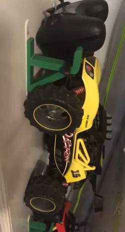 Wall Hangler for New Bright Vortex RC Car (3M command Strip Compatible)