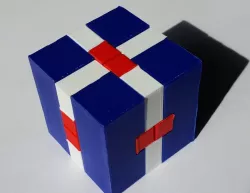 Wooden cube puzzle
