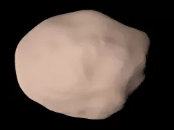16 Psyche scaled one in four million