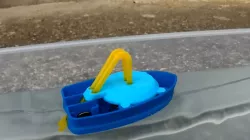 3D Printed Pop Pop Boat