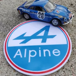 ALPINE RENAULT LOGO big size 