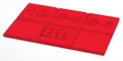 blood bowl throw in template 3d models 【 STLFinder