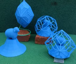 Caged Sheep and Ornament
