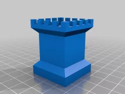 Castle tower for Duplo