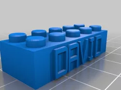 DAVID LEGO BLOCK 5X2
