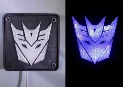 Decepticon Transformers LED Nightlight/Lamp