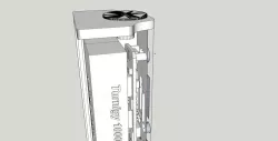 DNA200 Front mount chip box mod for Turnigy 1000 25c to 50c 3s pack - BETA