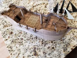 DnD Prop - Sailing Ship (Railings be gone)