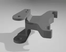 Ender 3 Universal_Carriage_cablechain_mount with offset