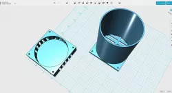 Fan-Forced Beverage Cooler