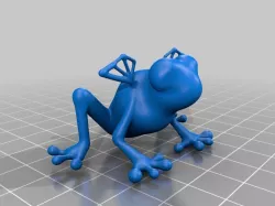 Frog with wings