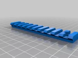 G36c Side Picatinny Rail