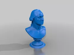 George Washington Sculpture scan