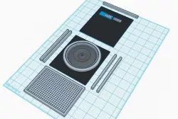 hal 9000 1:1 prop parts (2010 space odyssey: the year we make contact)