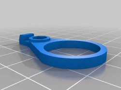 Inductive sensor holder (dual Extruder) 